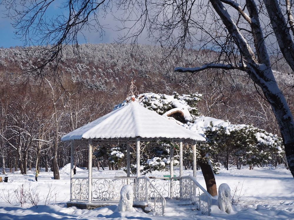 Зимняя беседка