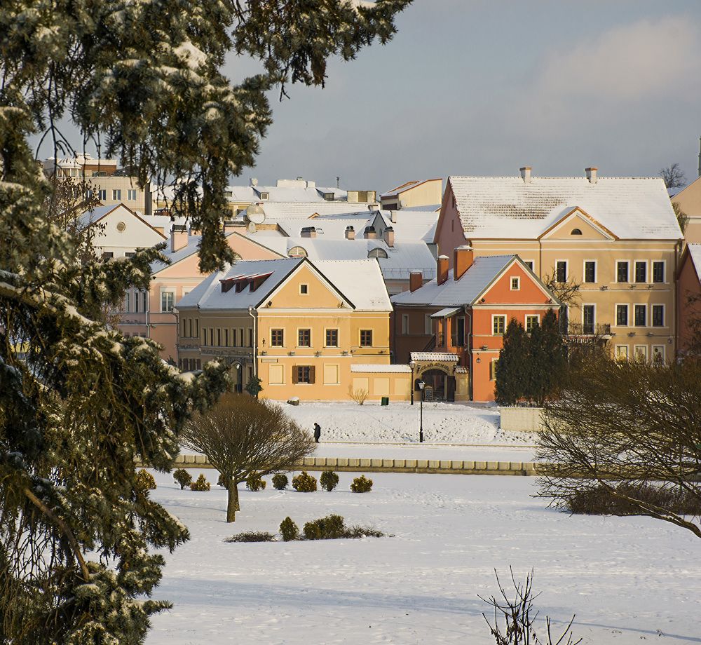 Зимний город