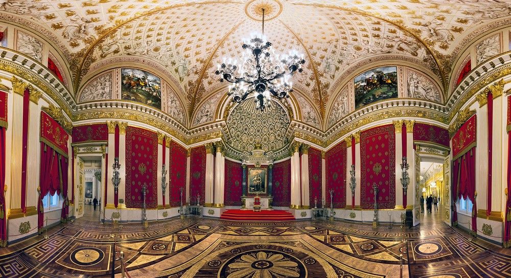 Петровский (Малый тронный) зал. Эрмитаж