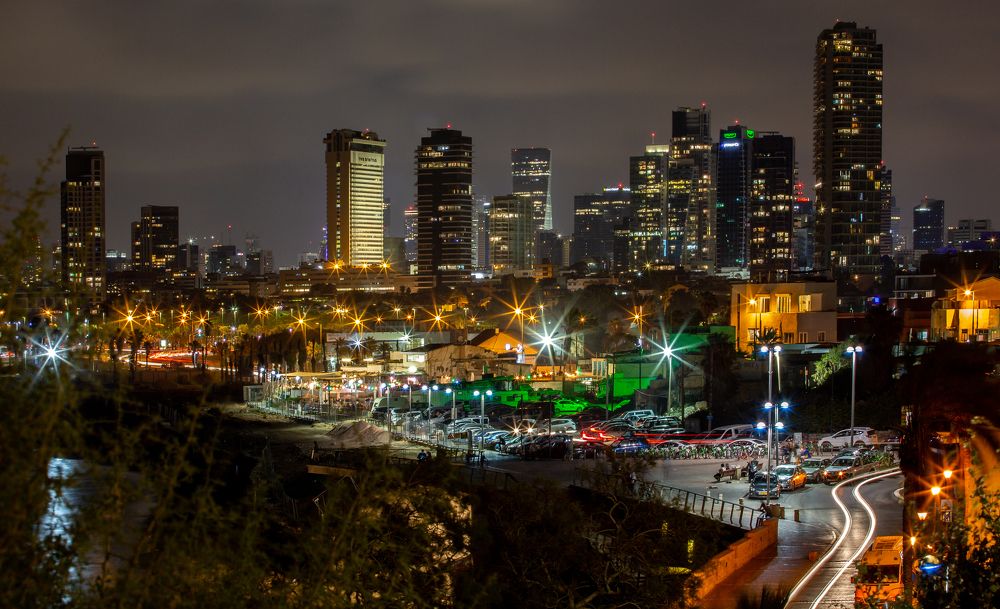 Вечерний Тель Авив.