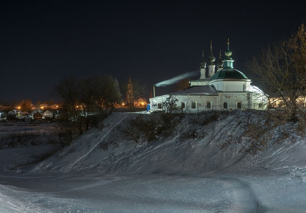 Ночной Суздаль