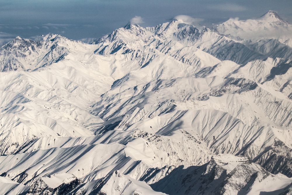 подлетая к Тбилиси