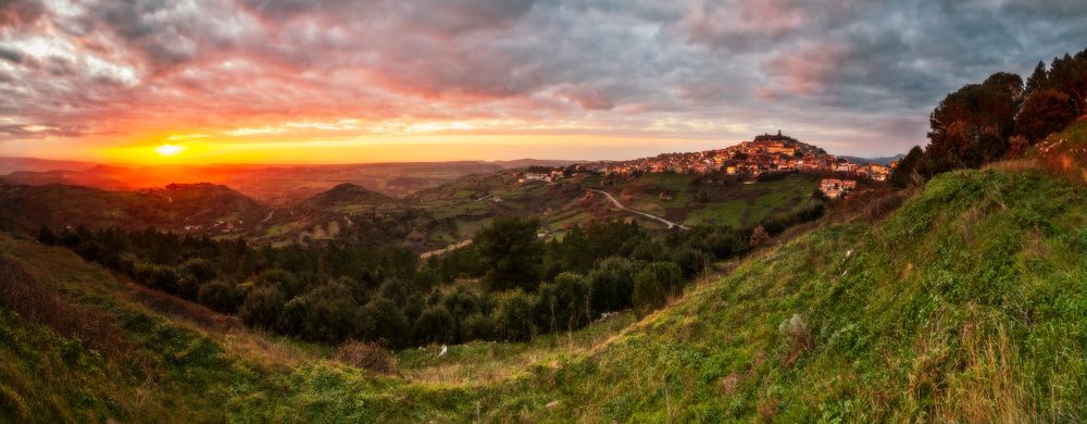 The view of Osilo