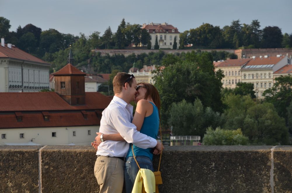 Любовь на Карловом мосту...