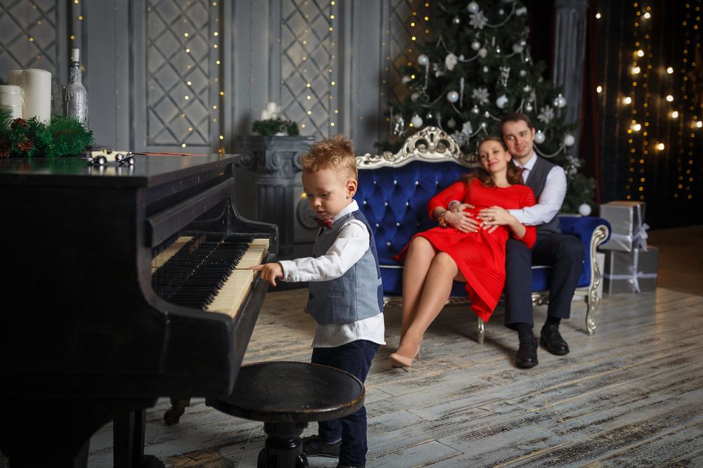 Музыкальный вечер в семье