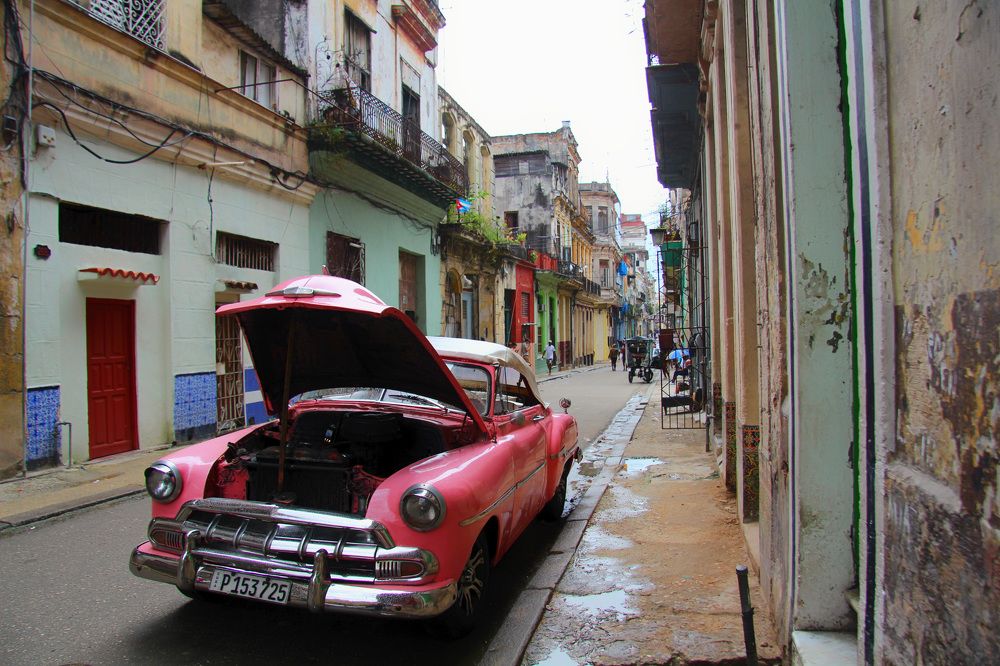 Ретро автомобили Кубы