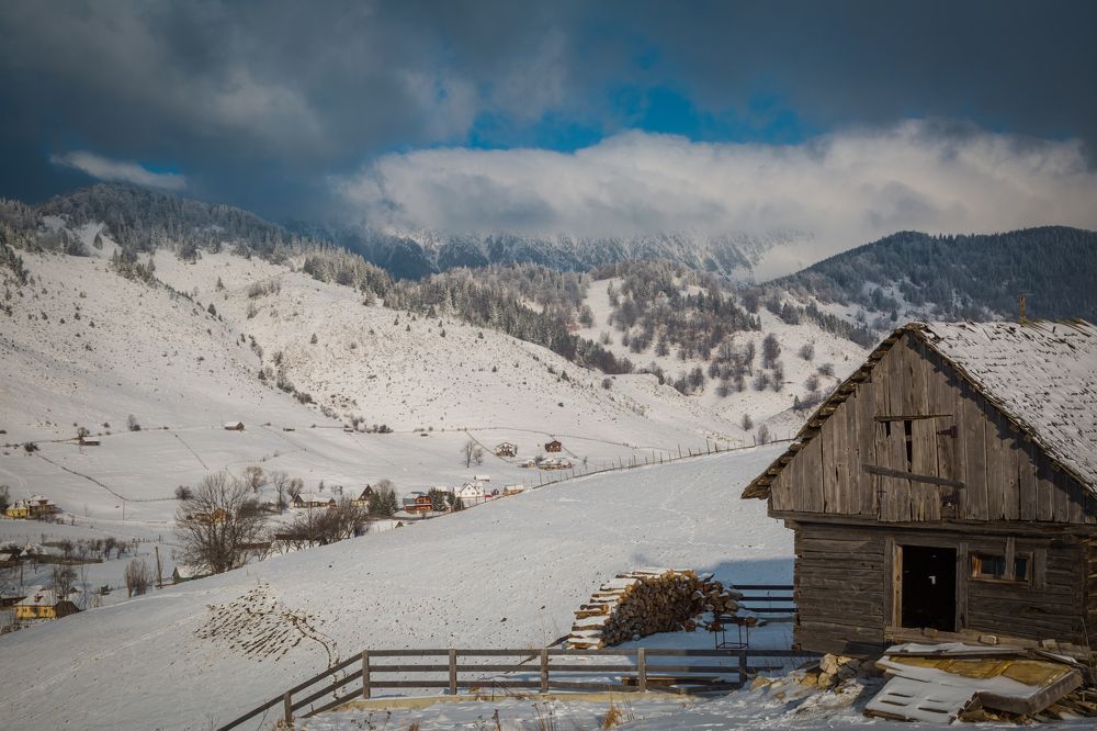 Magical winter in Transylvania
