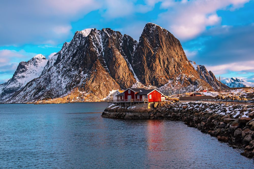 Hamnoy village at Lofoten Islands, Norway