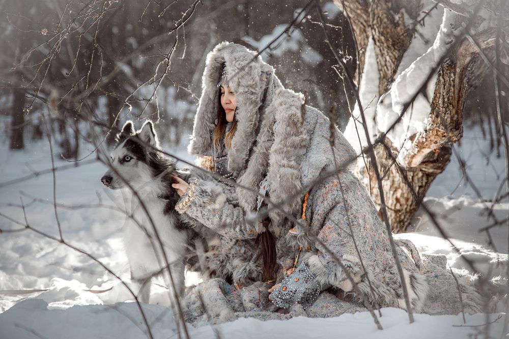 Девочка и волк
