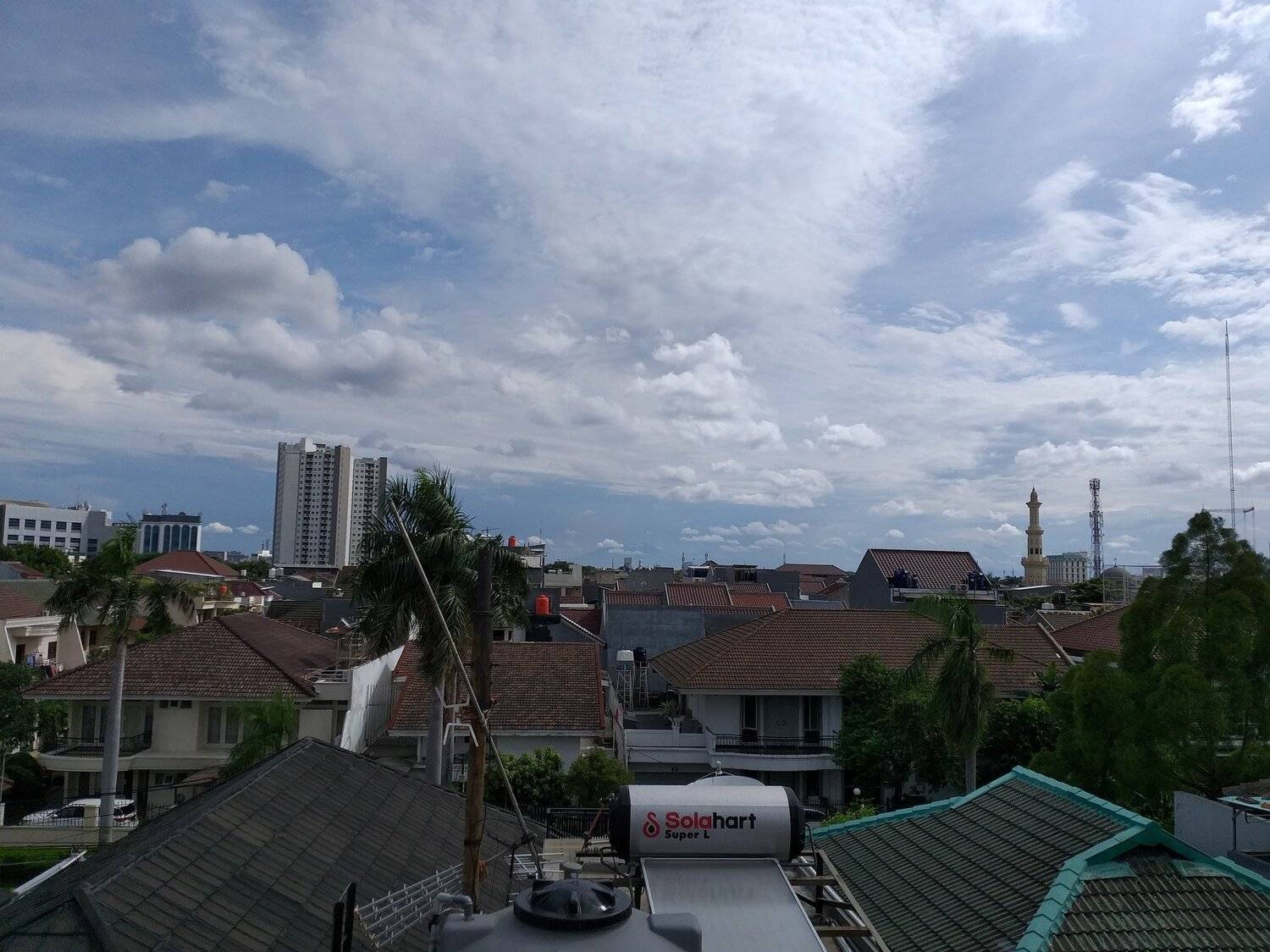 Bright sky