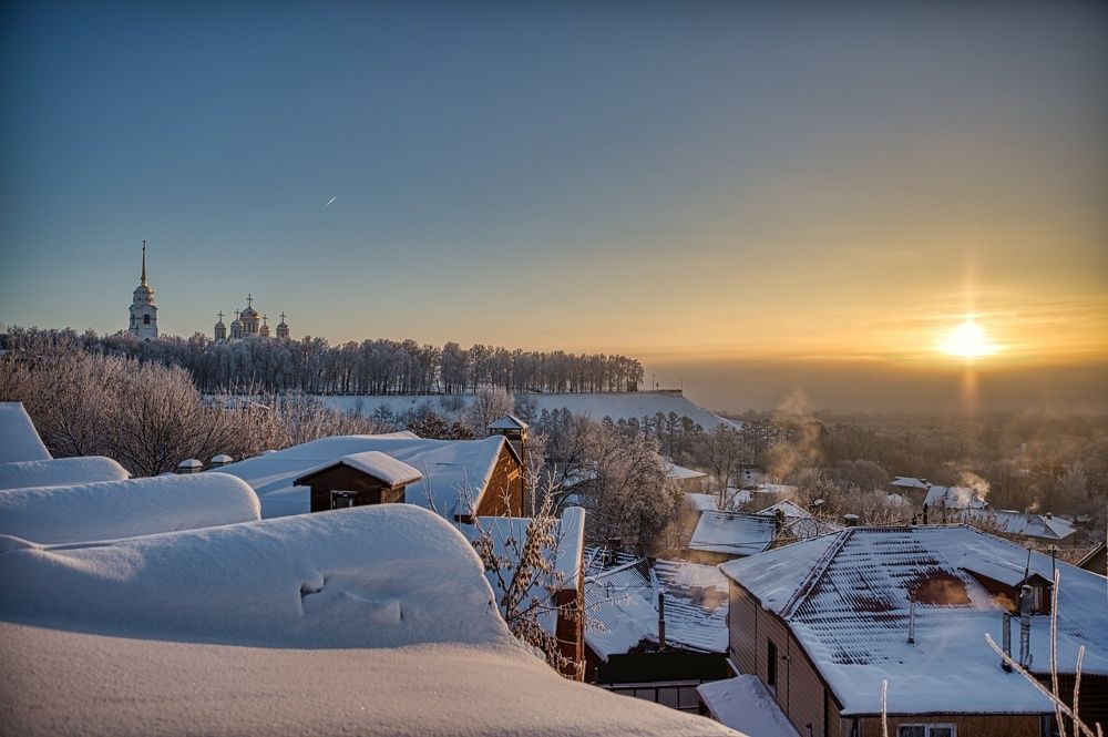 Морозное утро