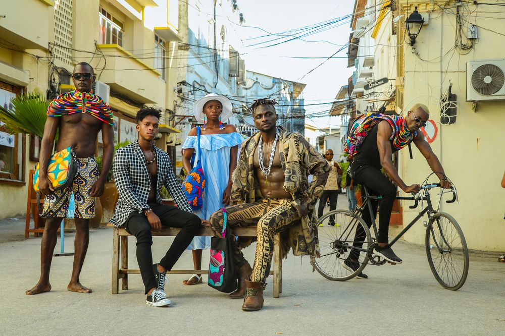 Street Fashion in Stone Town.