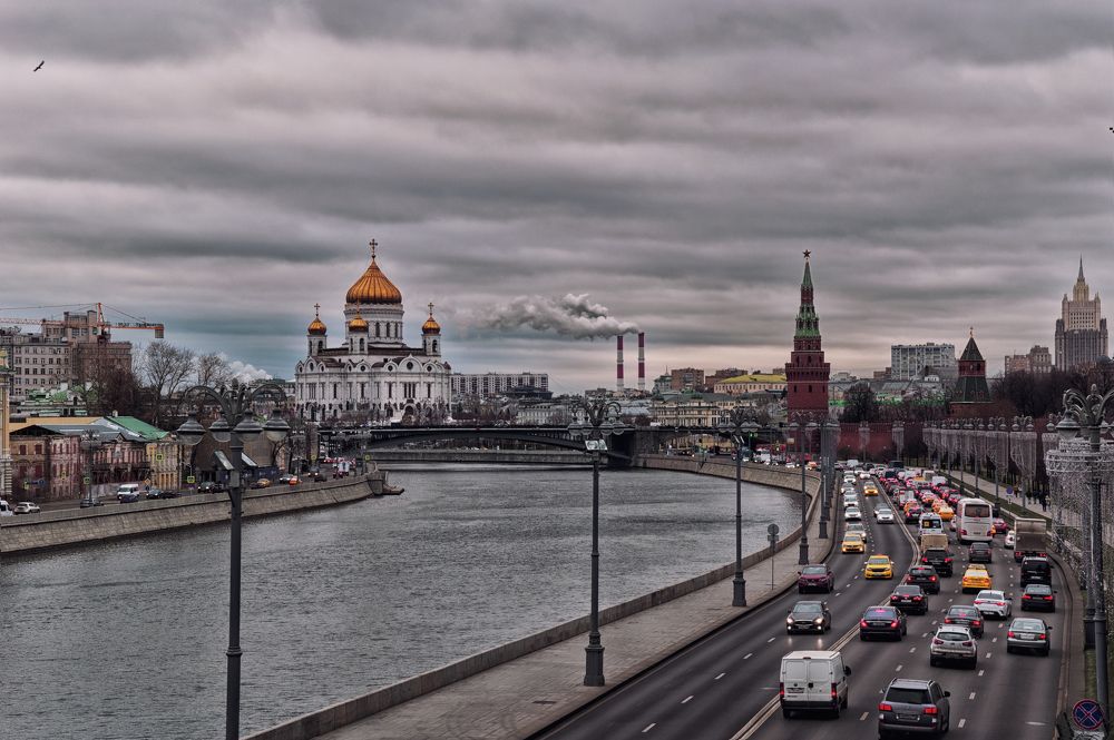 Москва.Васильевский спуск.