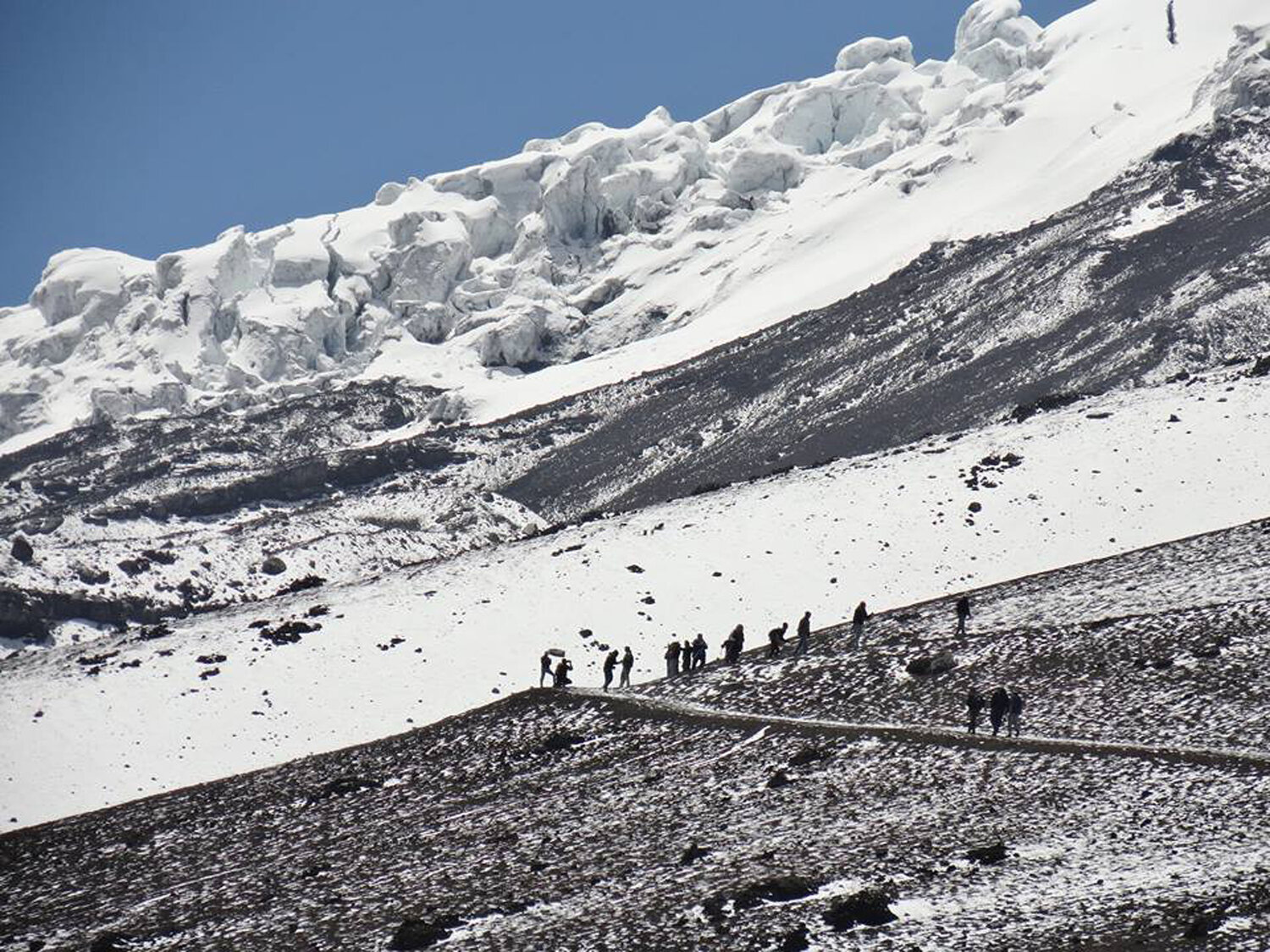 Escalando el Cotopaxi