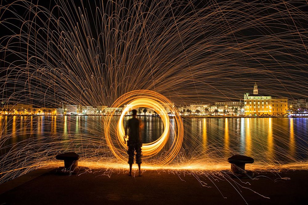 Light Painting Split