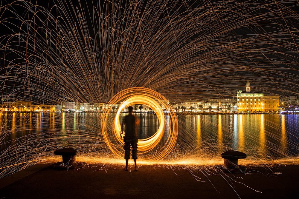 Light Painting Split
