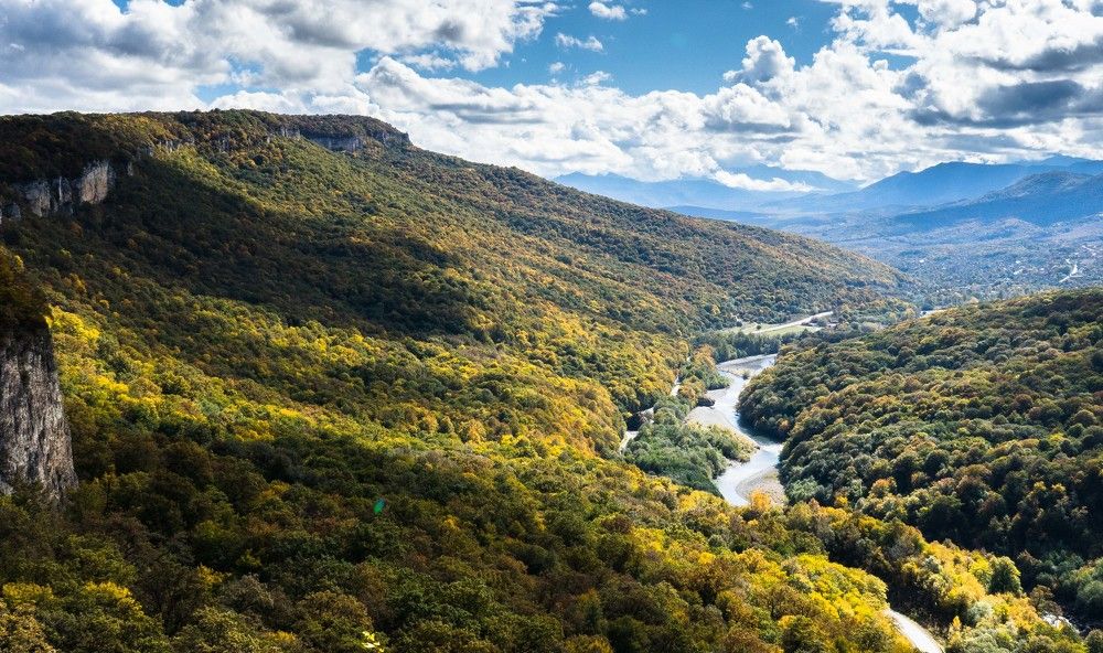 долина реки