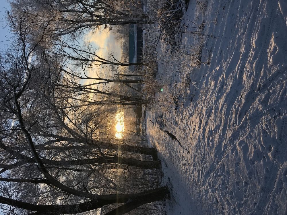 Зимняя вспышка