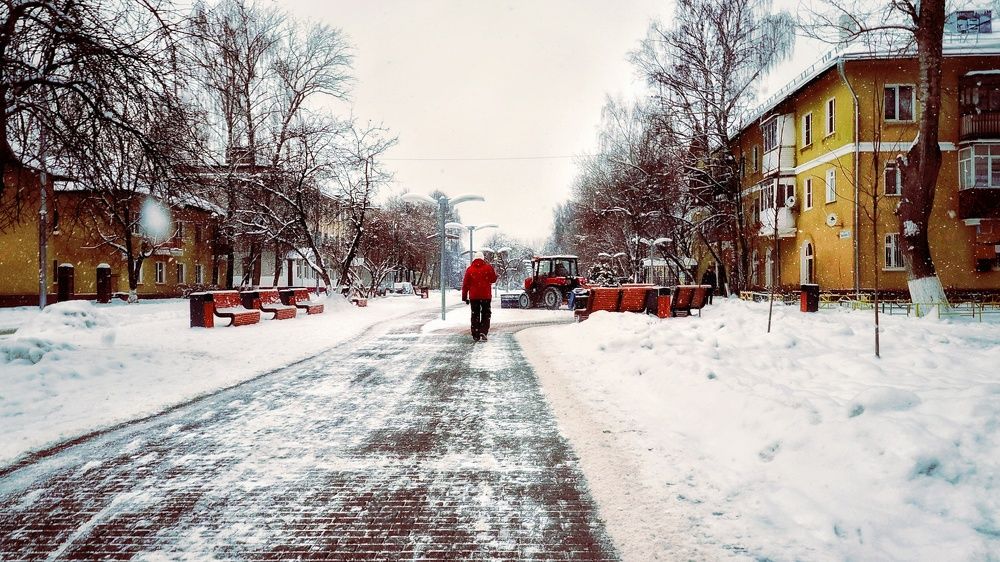 Зима в городе