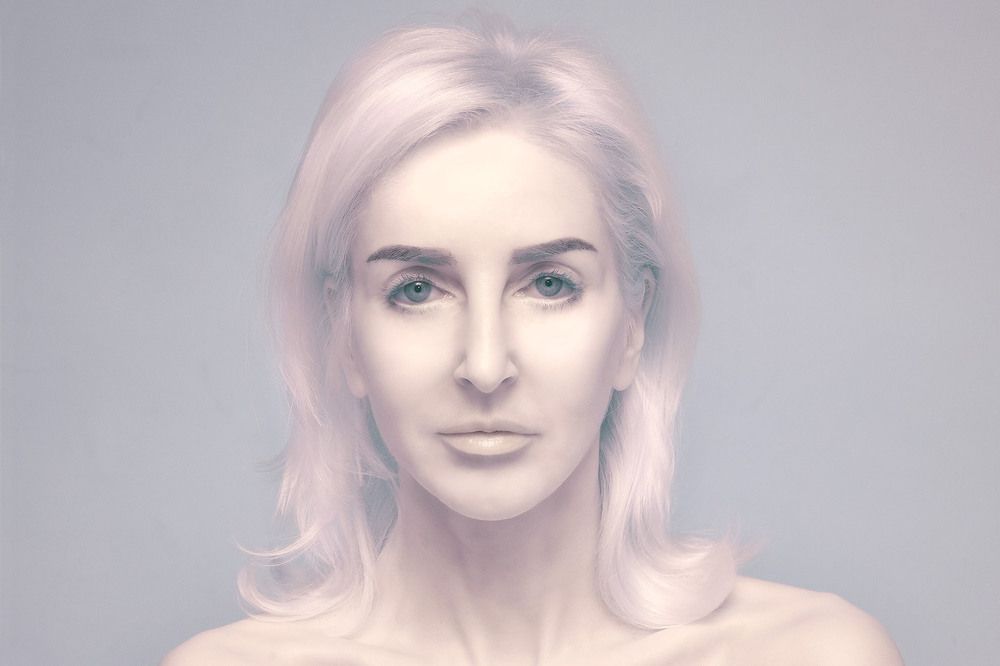 Женский портрет в инфраред