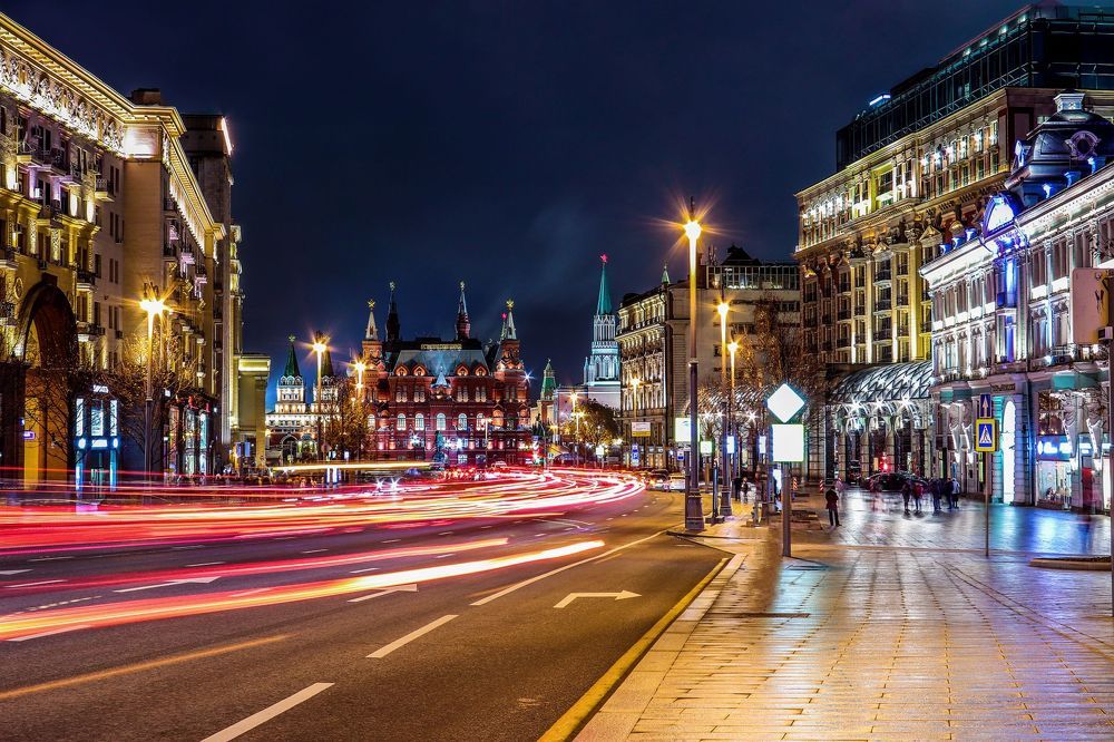 Москва. Улица Тверская.