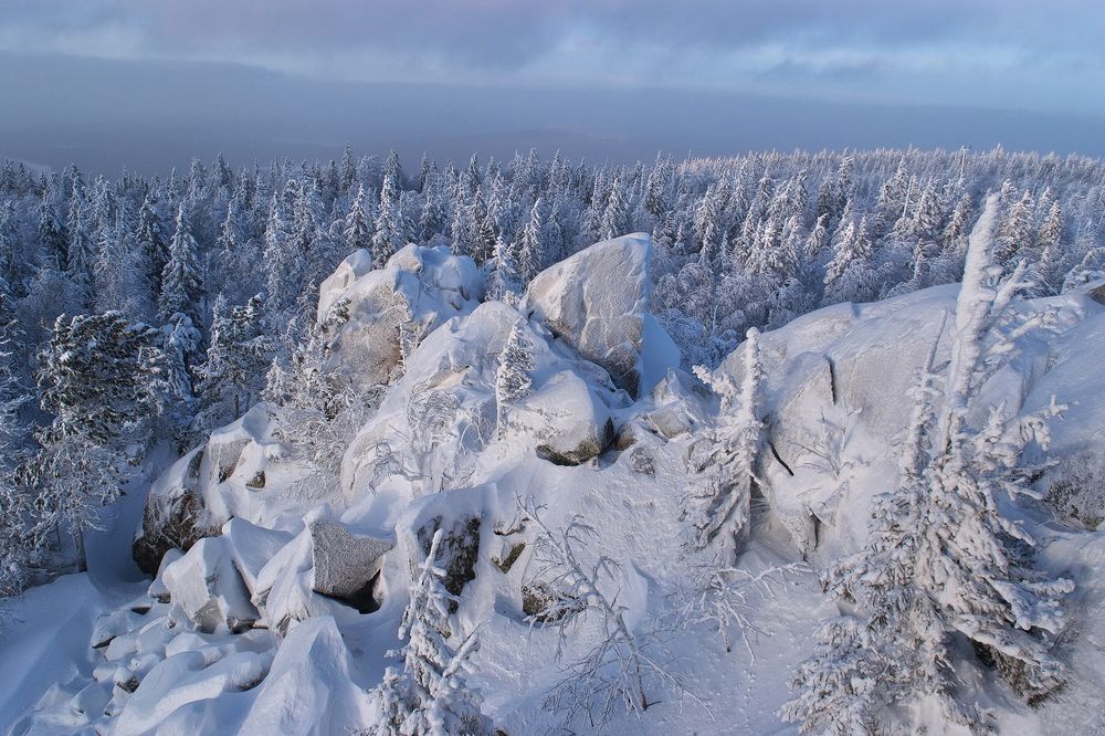 Белые склоны горы Белой