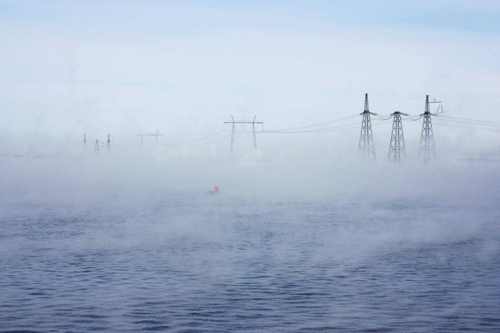 Рыбак в тумане