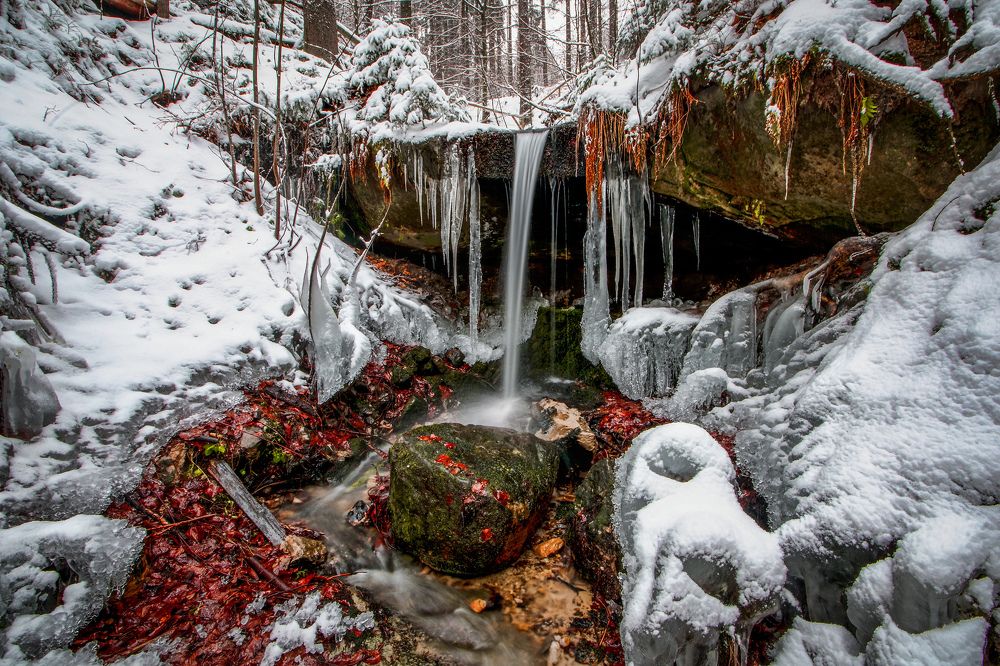 Winter Waterfall