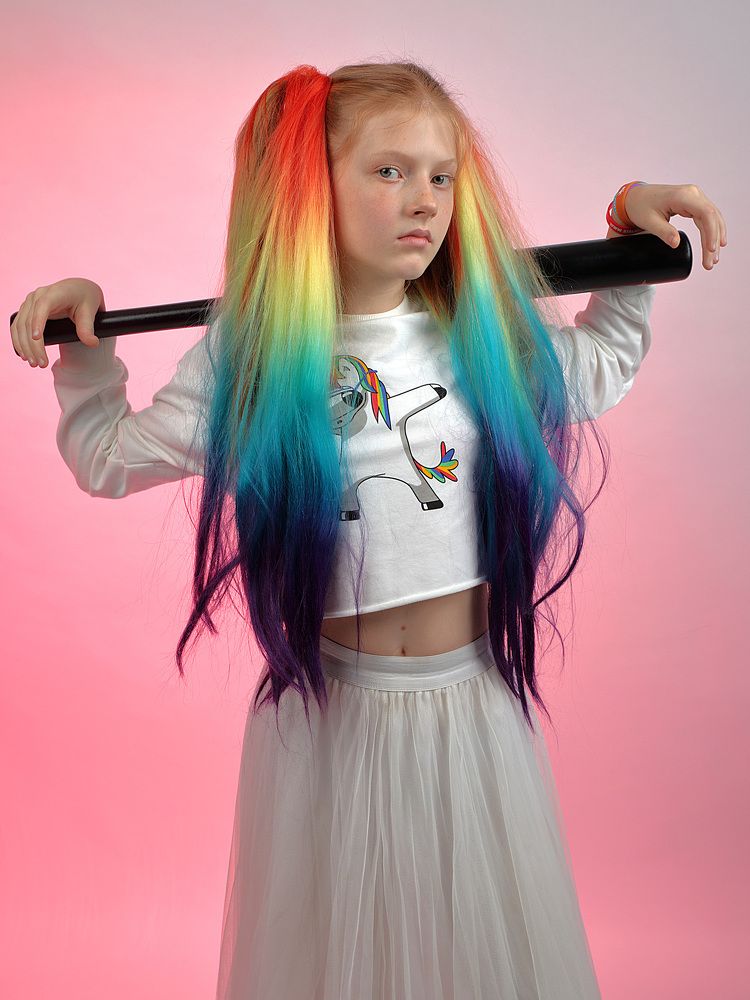 Milana as Harley Quinn