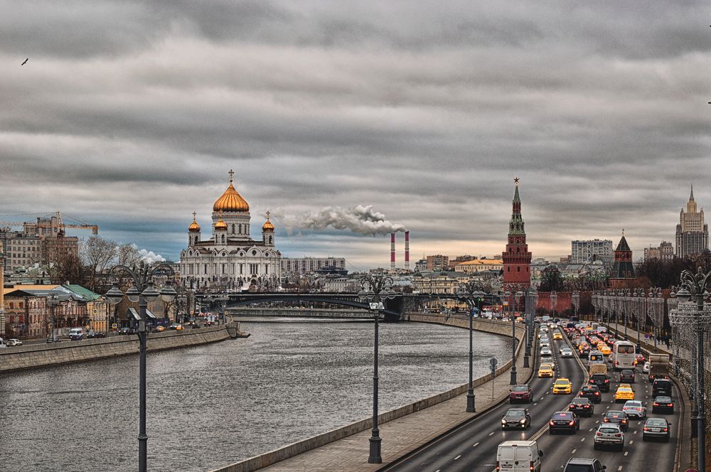 Москва.Васильевский спуск.