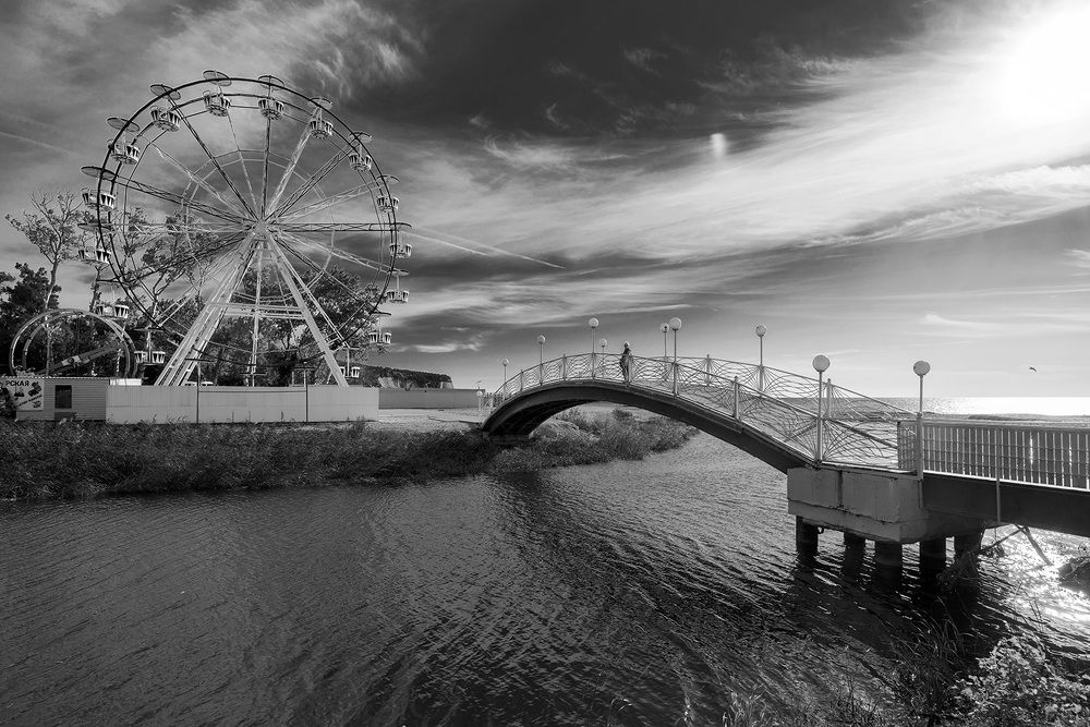 Колесо обозрения.