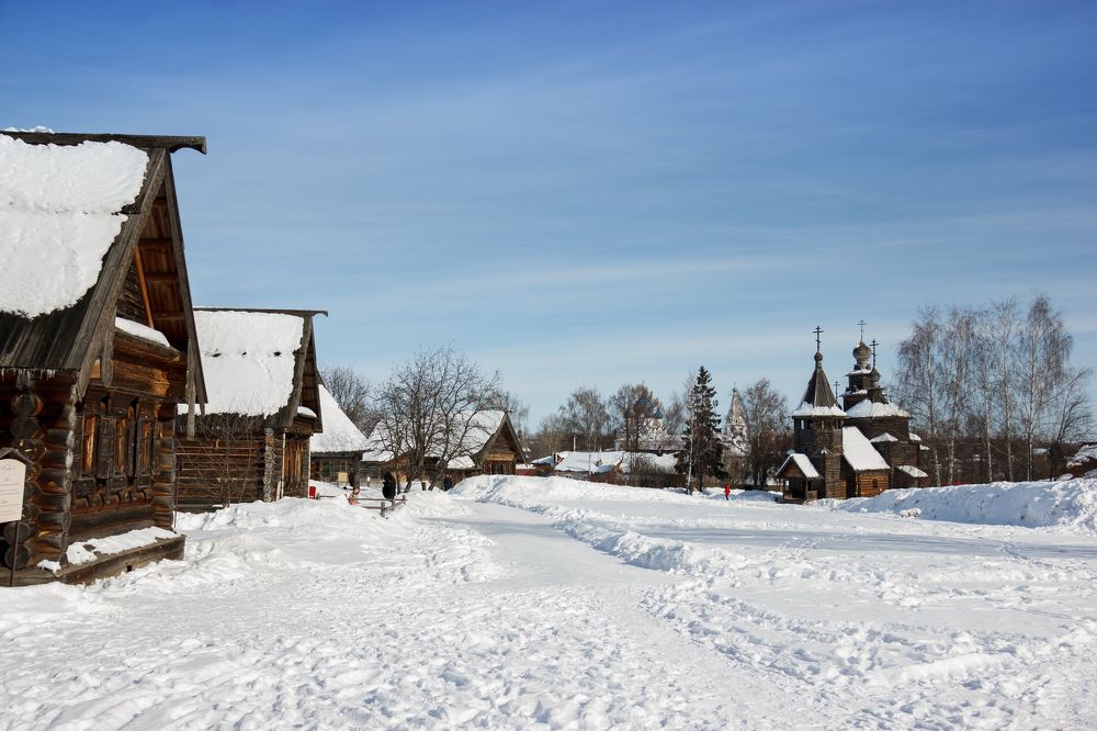 Зимний Суздаль.