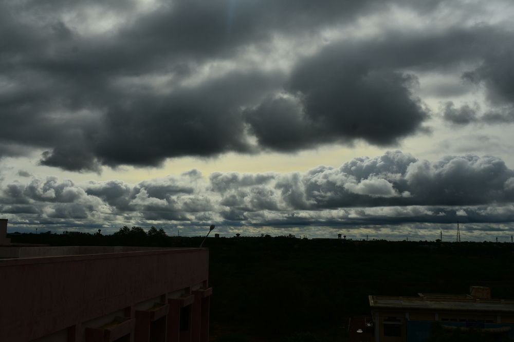shadows of the clouds