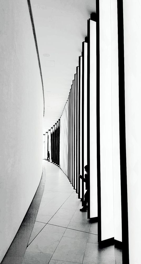 Follow the corridor To find the exit