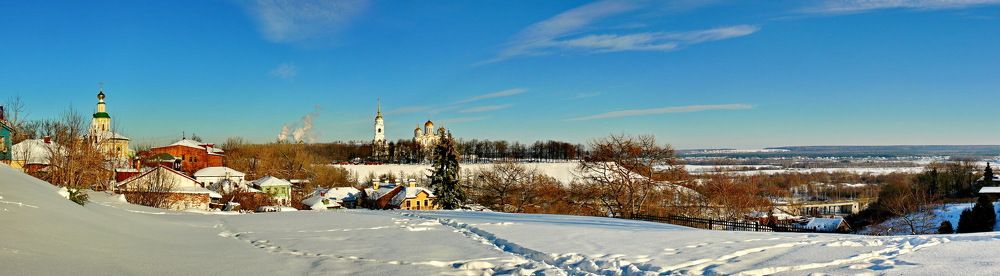 Морозный день