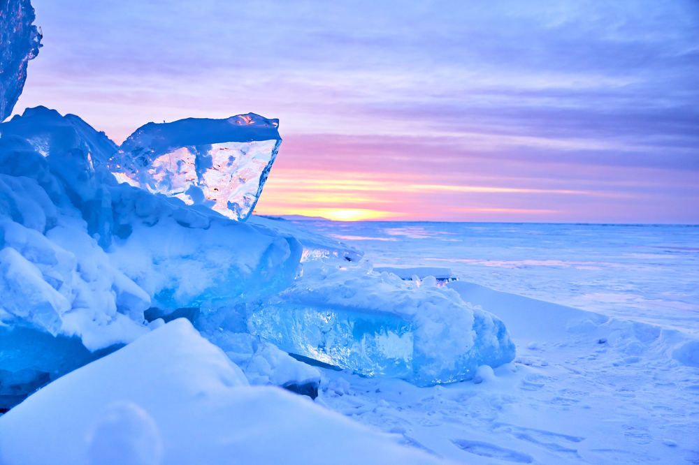 Закат в Турке - Байкал/ Sunset in Turku - Baikal