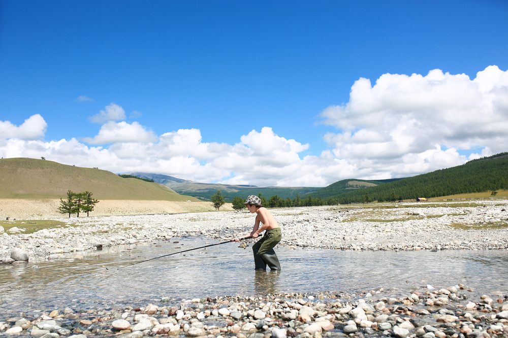 Монгольская рыбалка