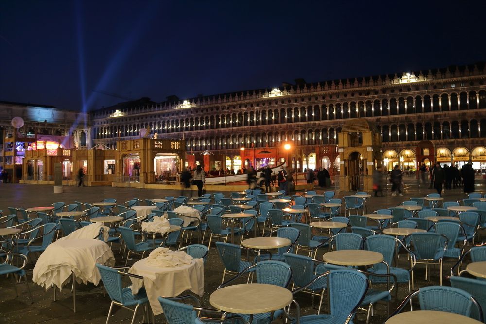 Вечерняя площадь Сан Марко