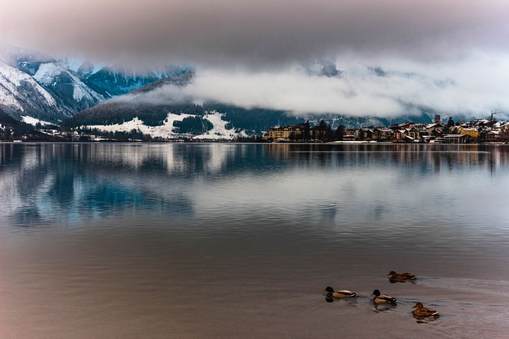 Где водная гладь встречается с небом
