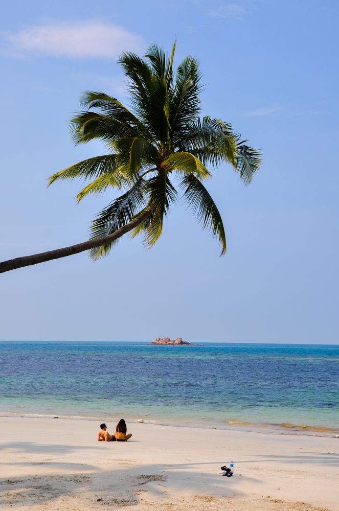 A Couple at the Beach