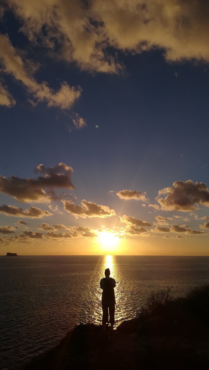 On the edge of the Sun
