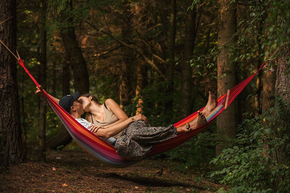 с милым и рай на гамаке