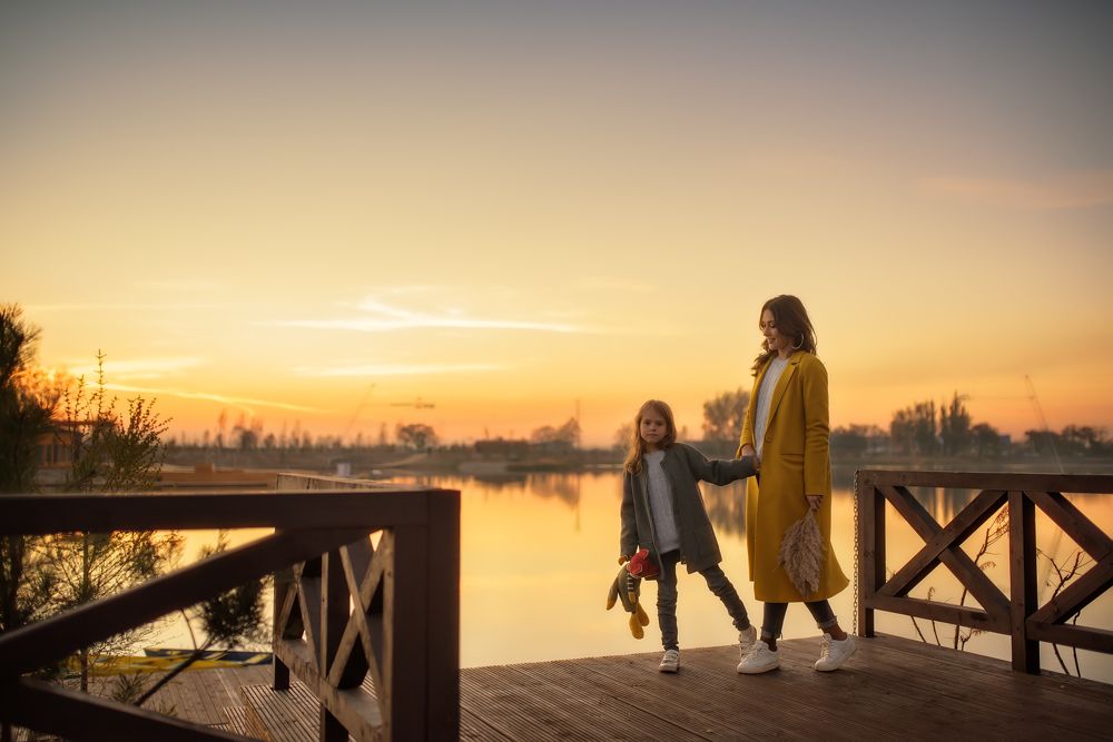 Тепло закатного солнца