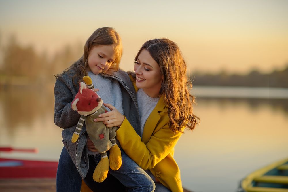 Мама и дочка