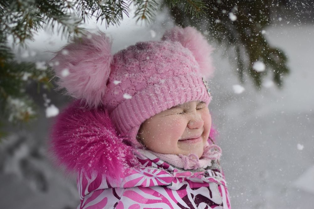 Касание снежинок!