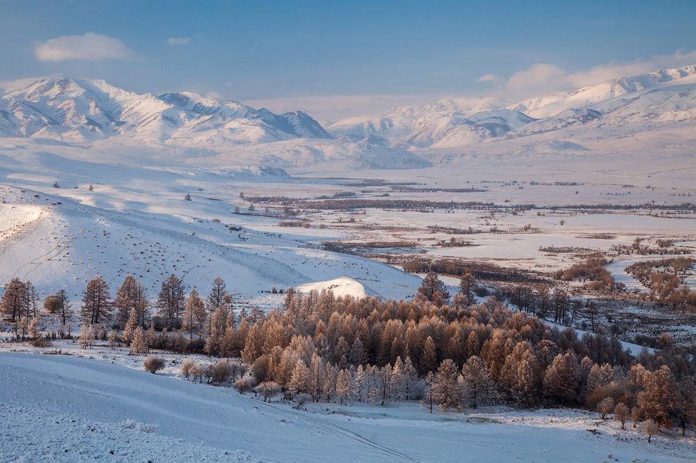 Вечер в горах