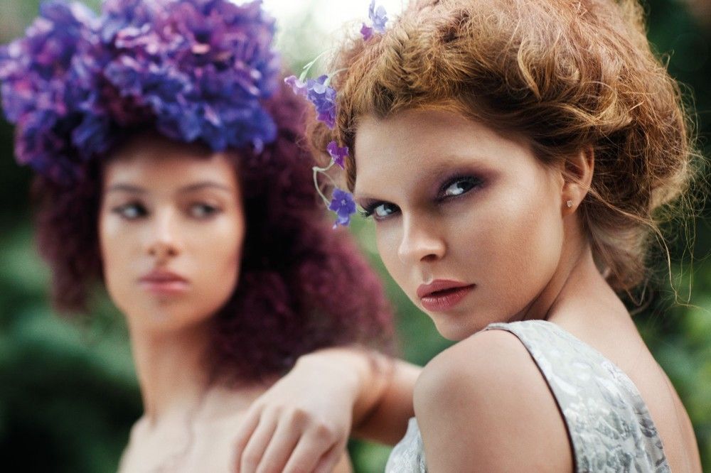 With Spring In Their Hair