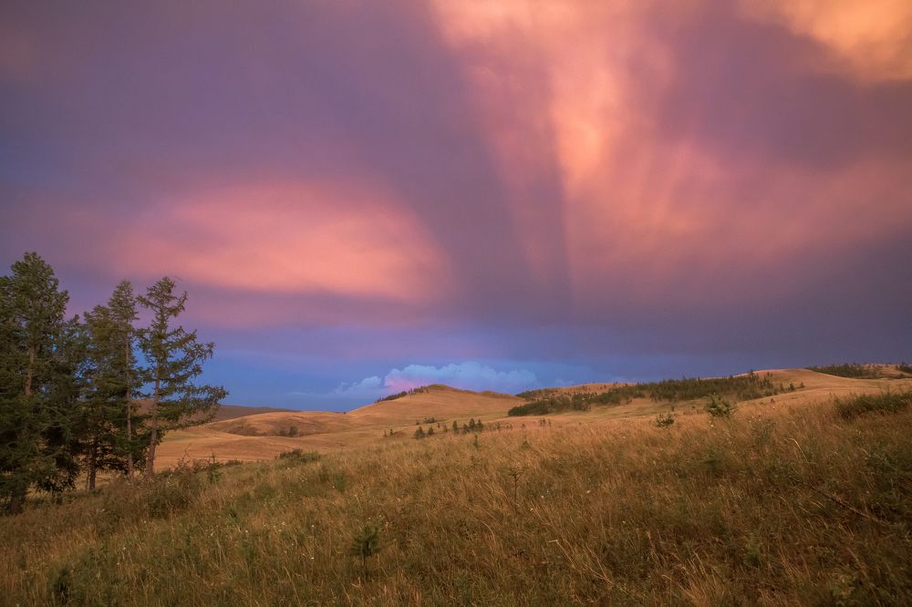 Саксыр на закате