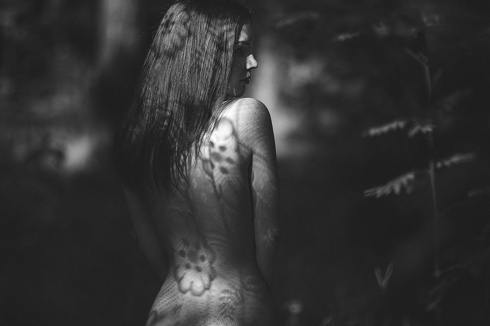 цветы на коже