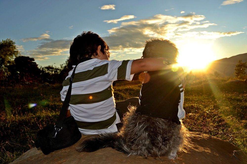 Joseph and his best friend